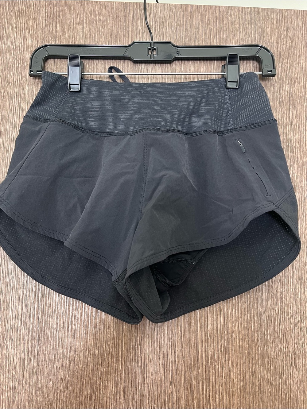 Outdoor Voices Women's Black Athletic Running Shorts